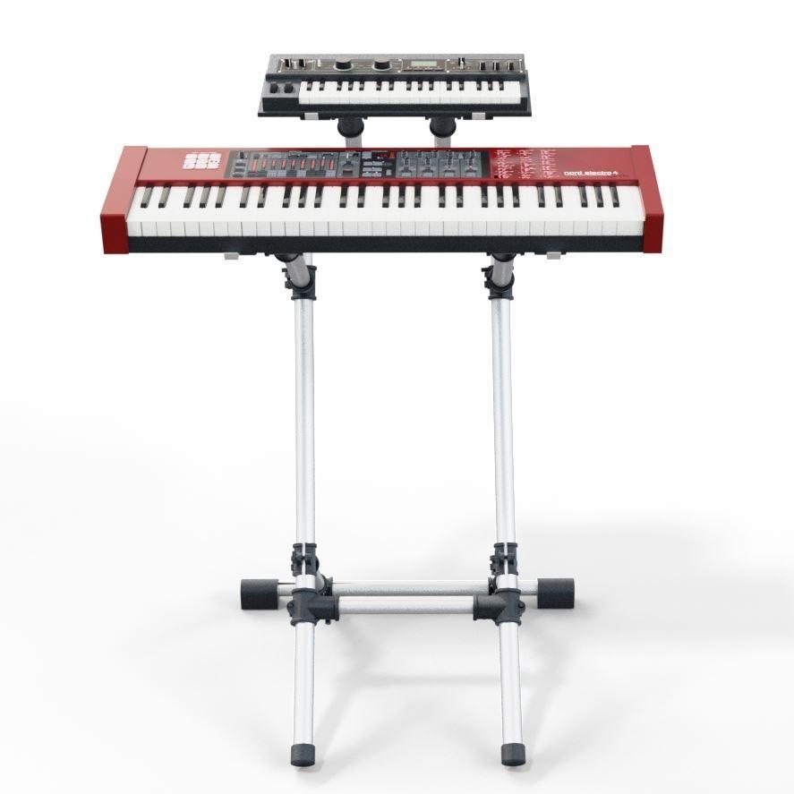 Soporte de teclado para 2 teclado Rackear modelo RT2 — imagen 1